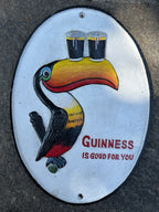 Guinness Is Good For You Oval Cast Iron Sign