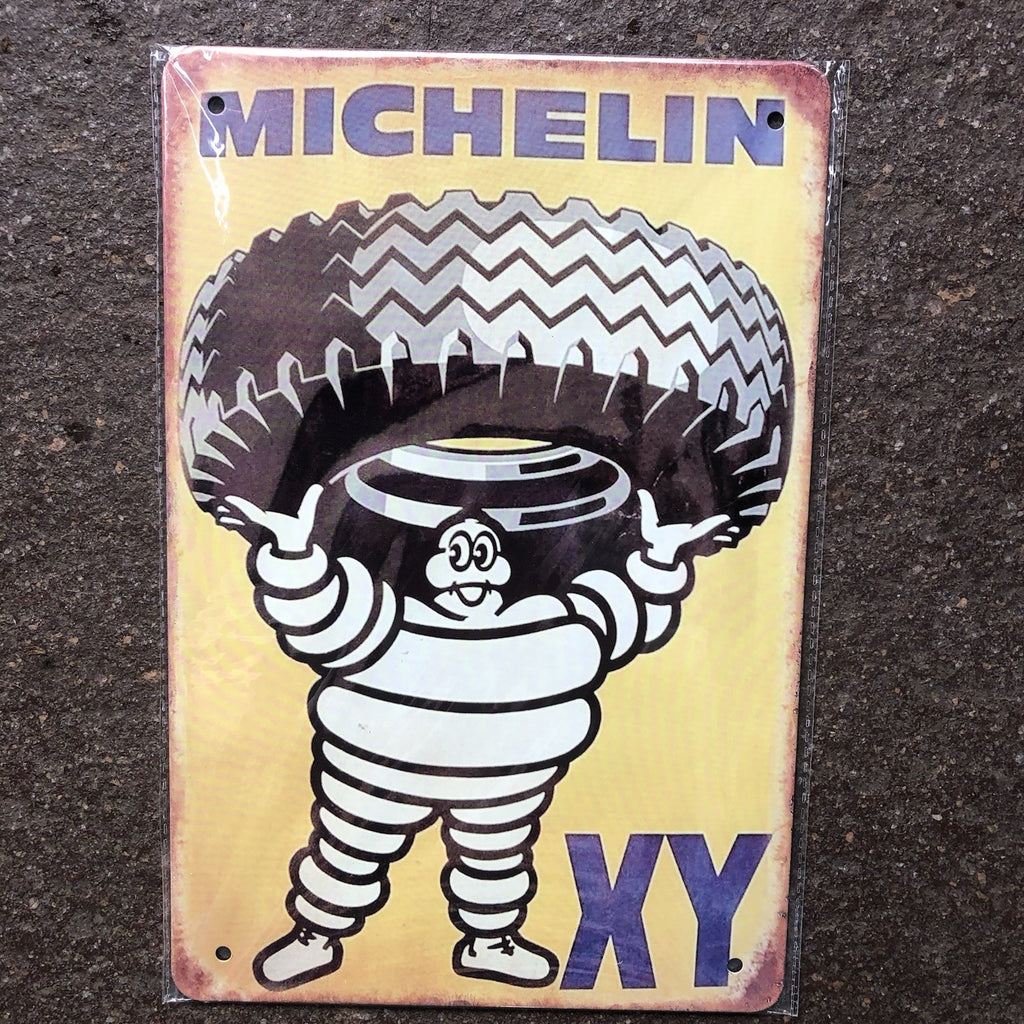 Michelin XY Tyres Metal Sign