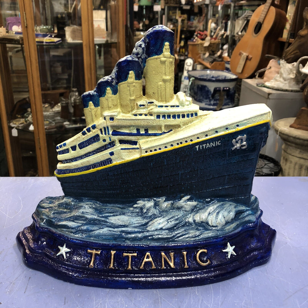 Titanic Cast Iron Doorstop