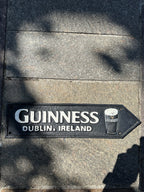 Guinness Dublin Ireland Cast Iron Sign