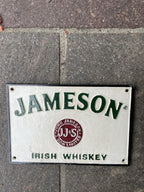 Jameson Irish Whiskey Cast Iron Sign
