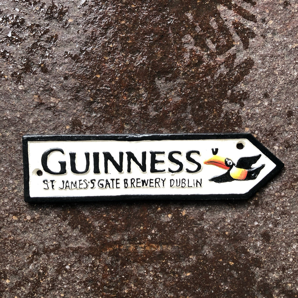 Guinness Cast Iron Sign 
