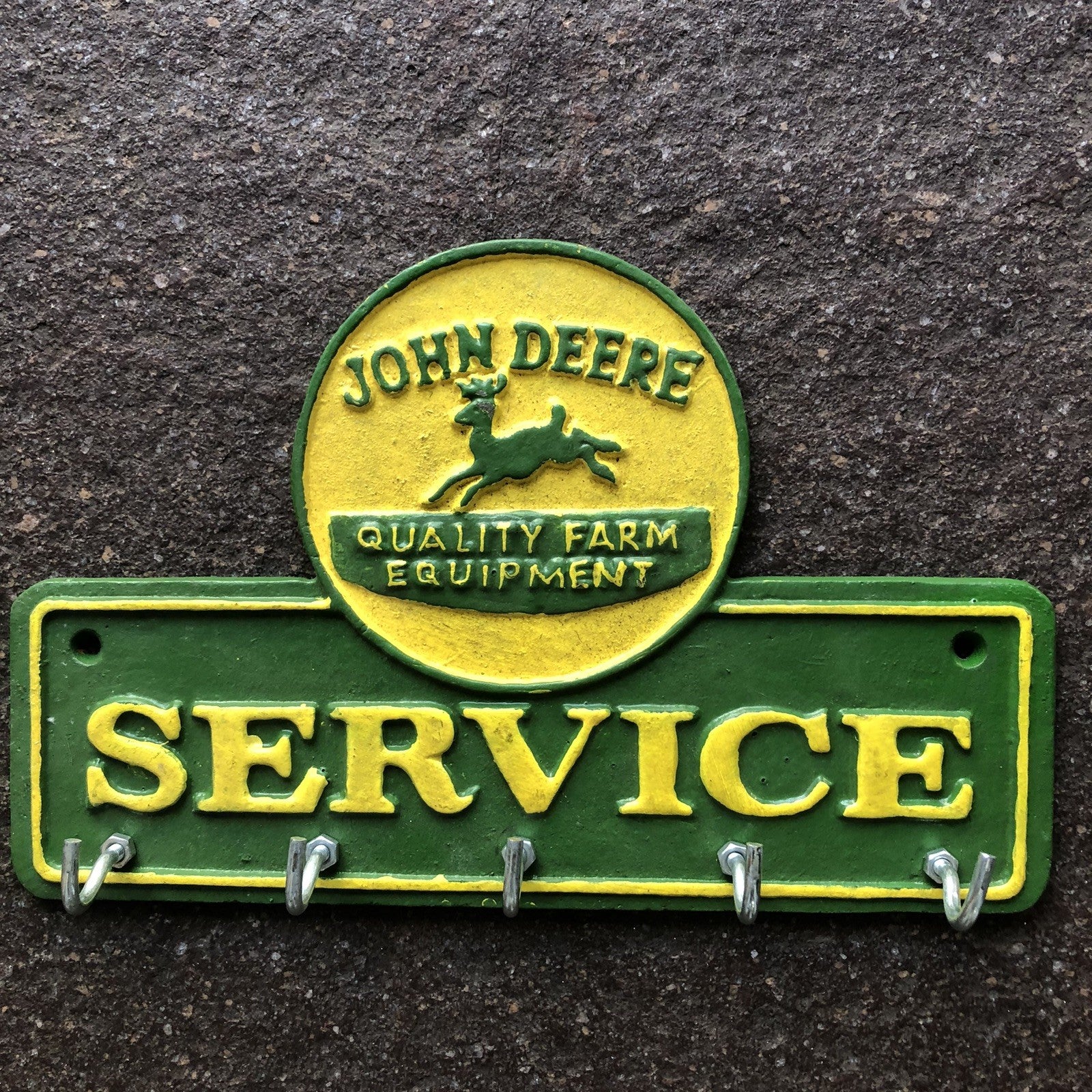 John Deere Service Key Rack Cast Iron 