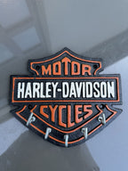 Harley- Davidson Cast Iron Key Rack