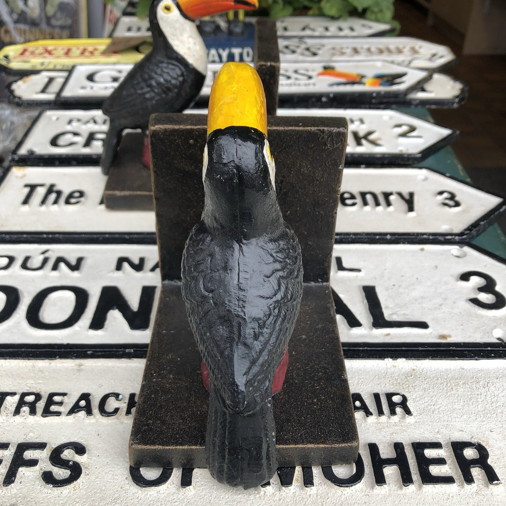 Guinness Toucan Cast Iron Bookends 