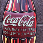 Coca- Cola Fantastic New Design Metal Sign