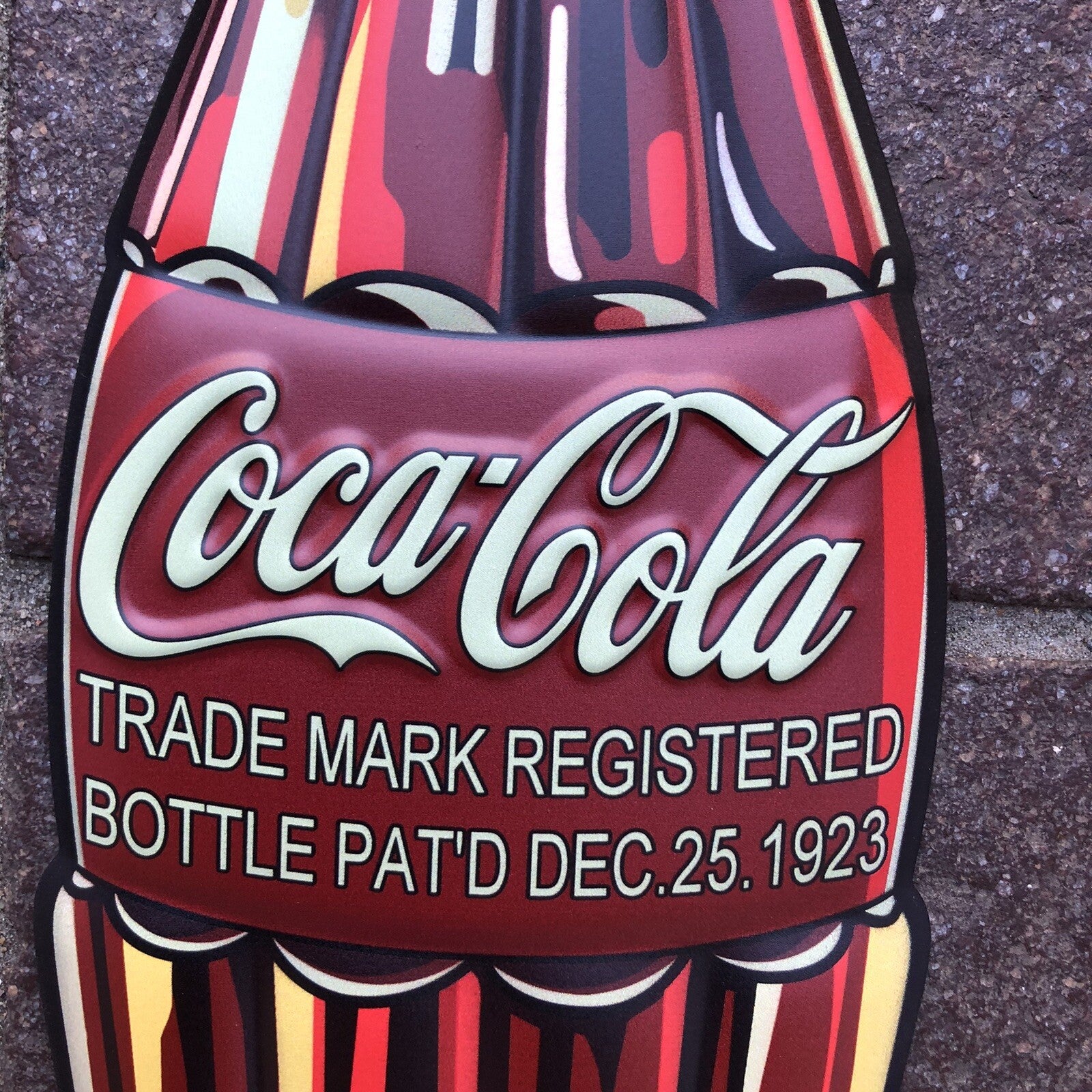 Coca- Cola Fantastic New Design Metal Sign