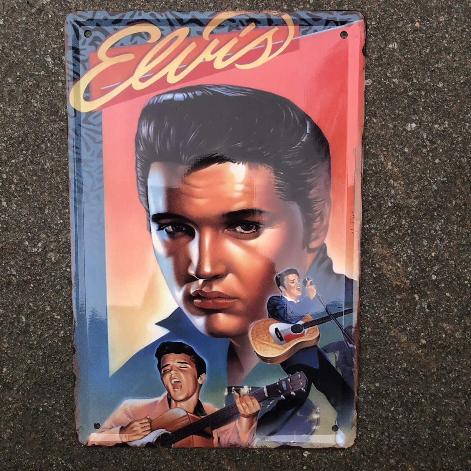 Elvis Metal Sign New Design 