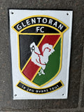 Glentoran Cast Iron Sign 