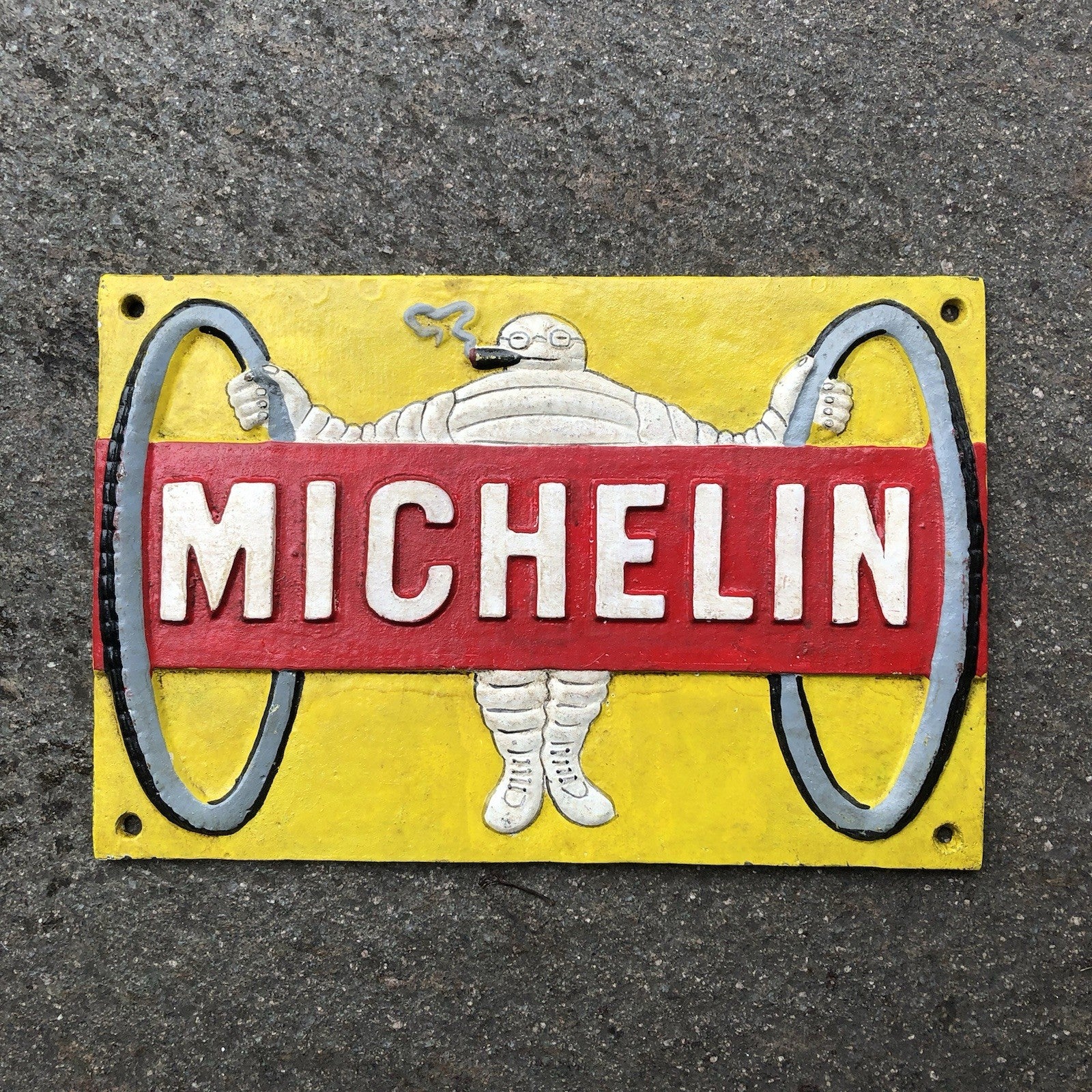 Michelin Cast Iron Sign