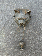 Cat And Mouse Cast Iron Door Knocker 