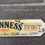 Guinness Extra Stout Cast Iron Sign 