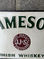 Jameson Irish Whiskey Cast Iron Sign