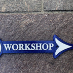 VW Workshop Cast Iron Sign 