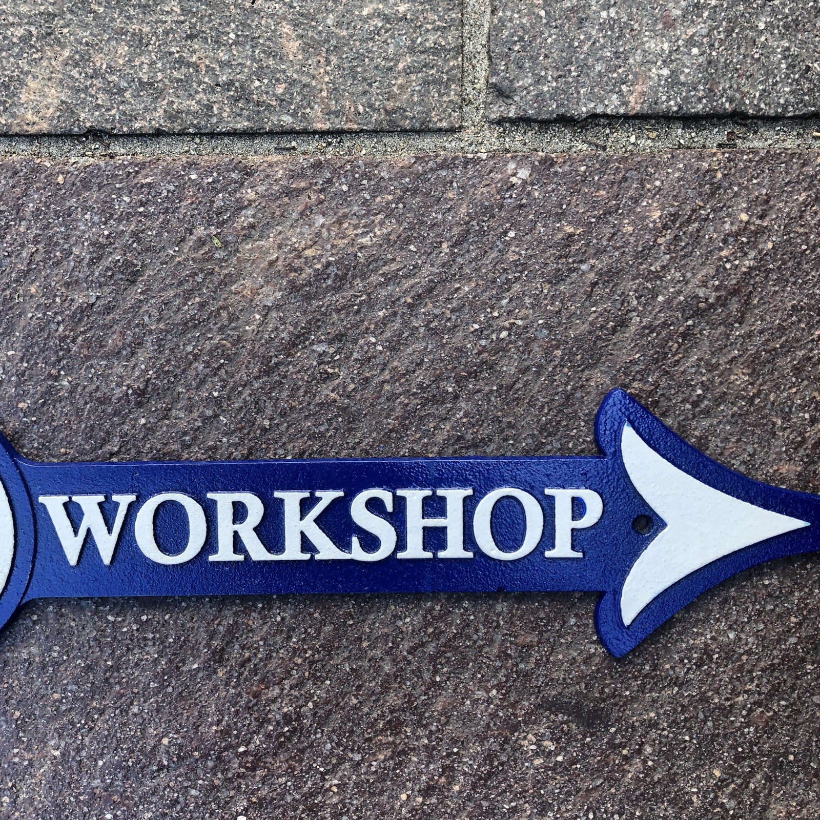 VW Workshop Cast Iron Sign 