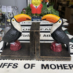 Guinness Toucan Cast Iron Bookends 