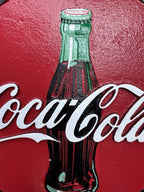 Coca Cola Cast Iron Sign 