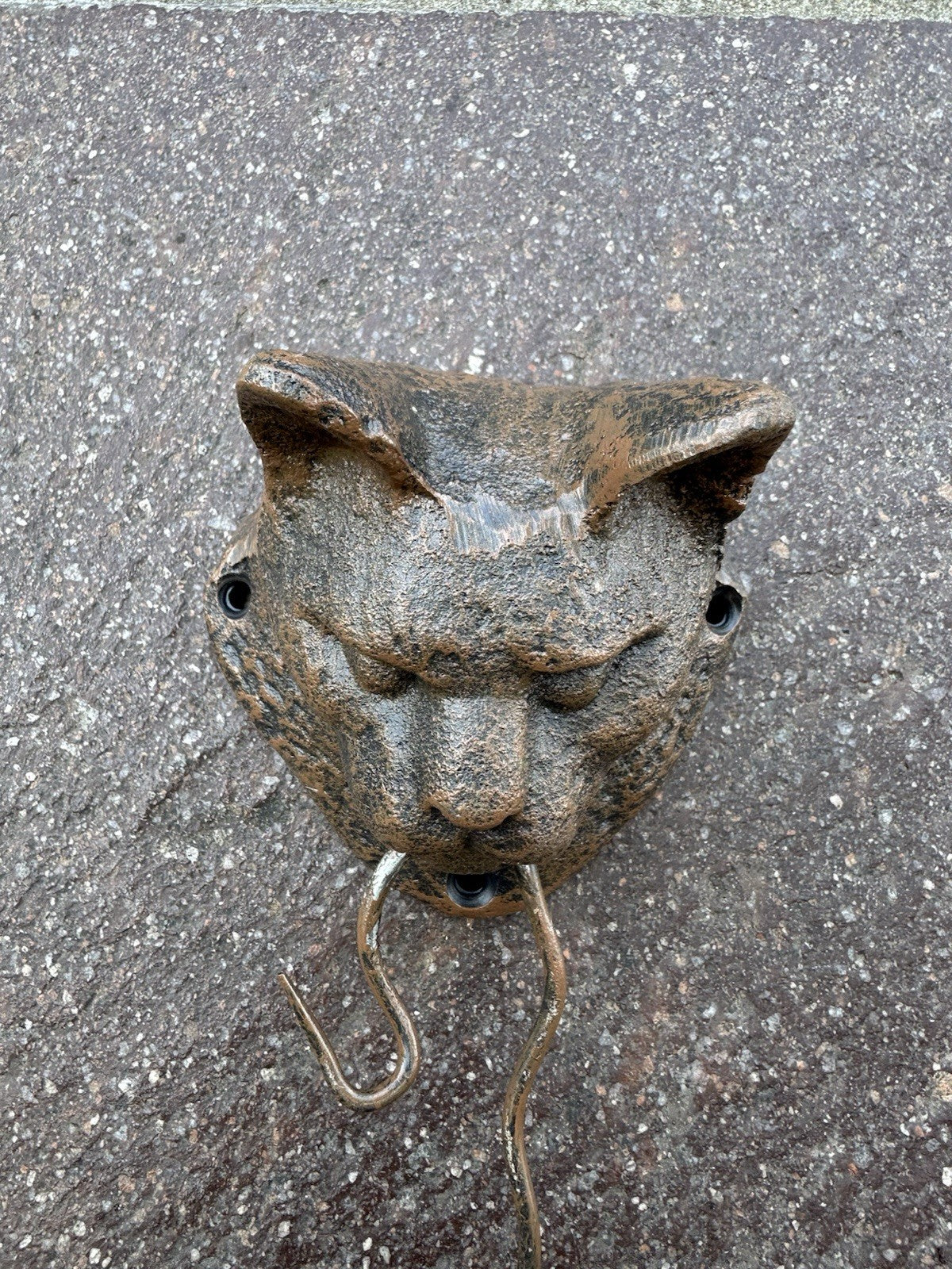 Cat And Mouse Cast Iron Door Knocker 