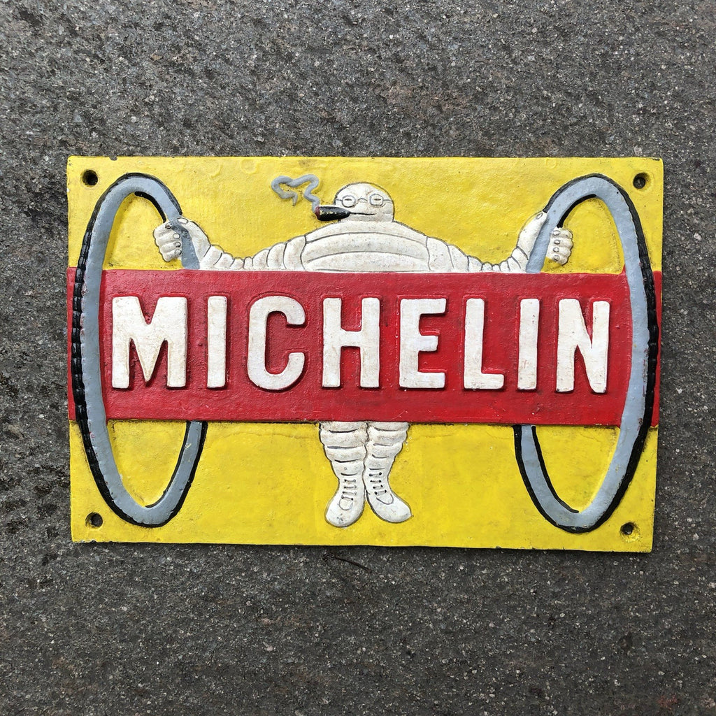 Michelin Cast Iron Sign