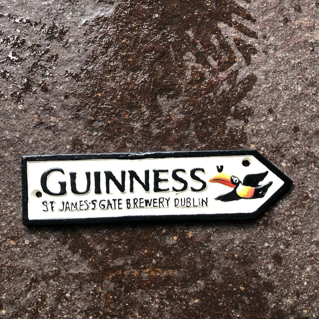 Guinness Cast Iron Sign 