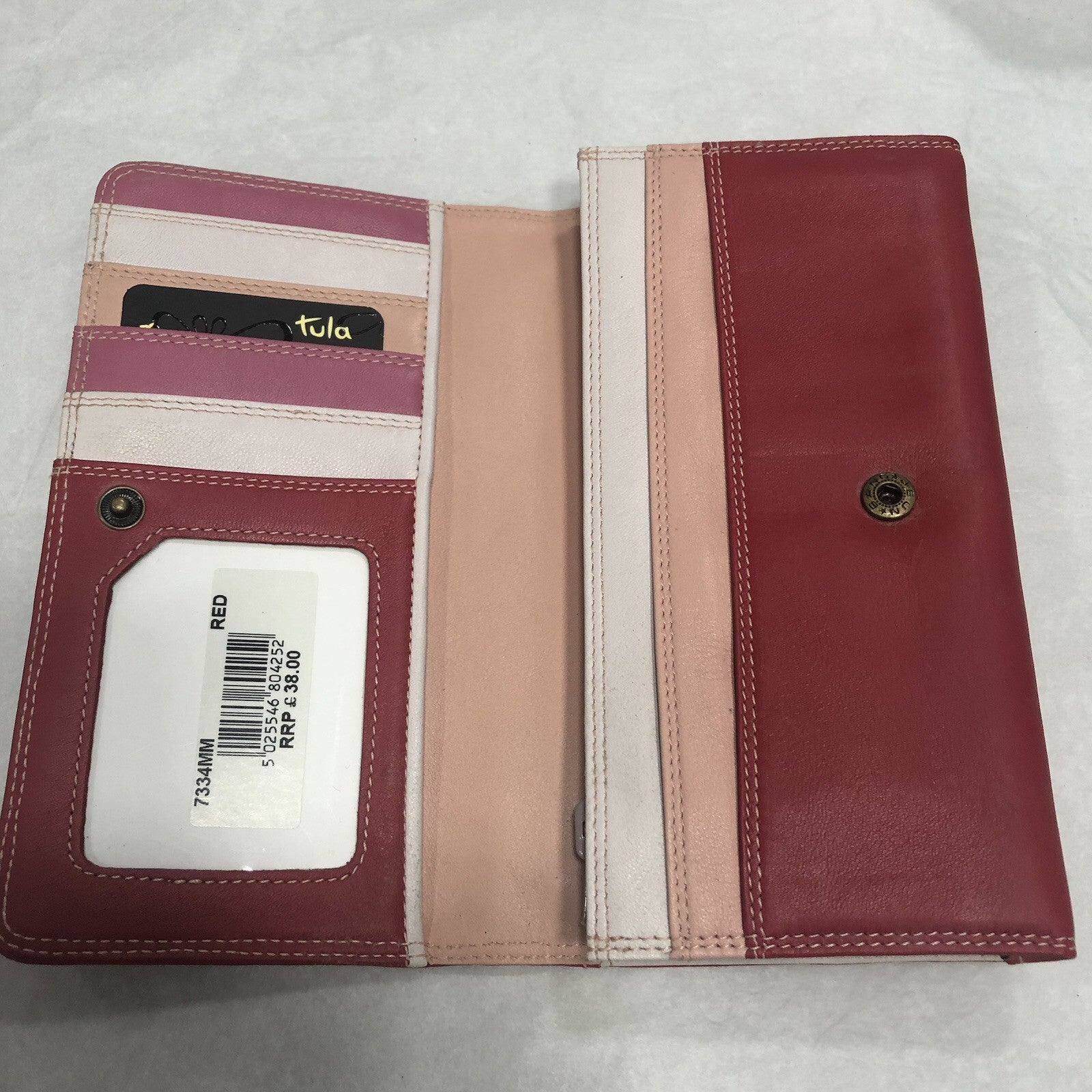 Tula Pink Multi Leather Wallet New Vintage 