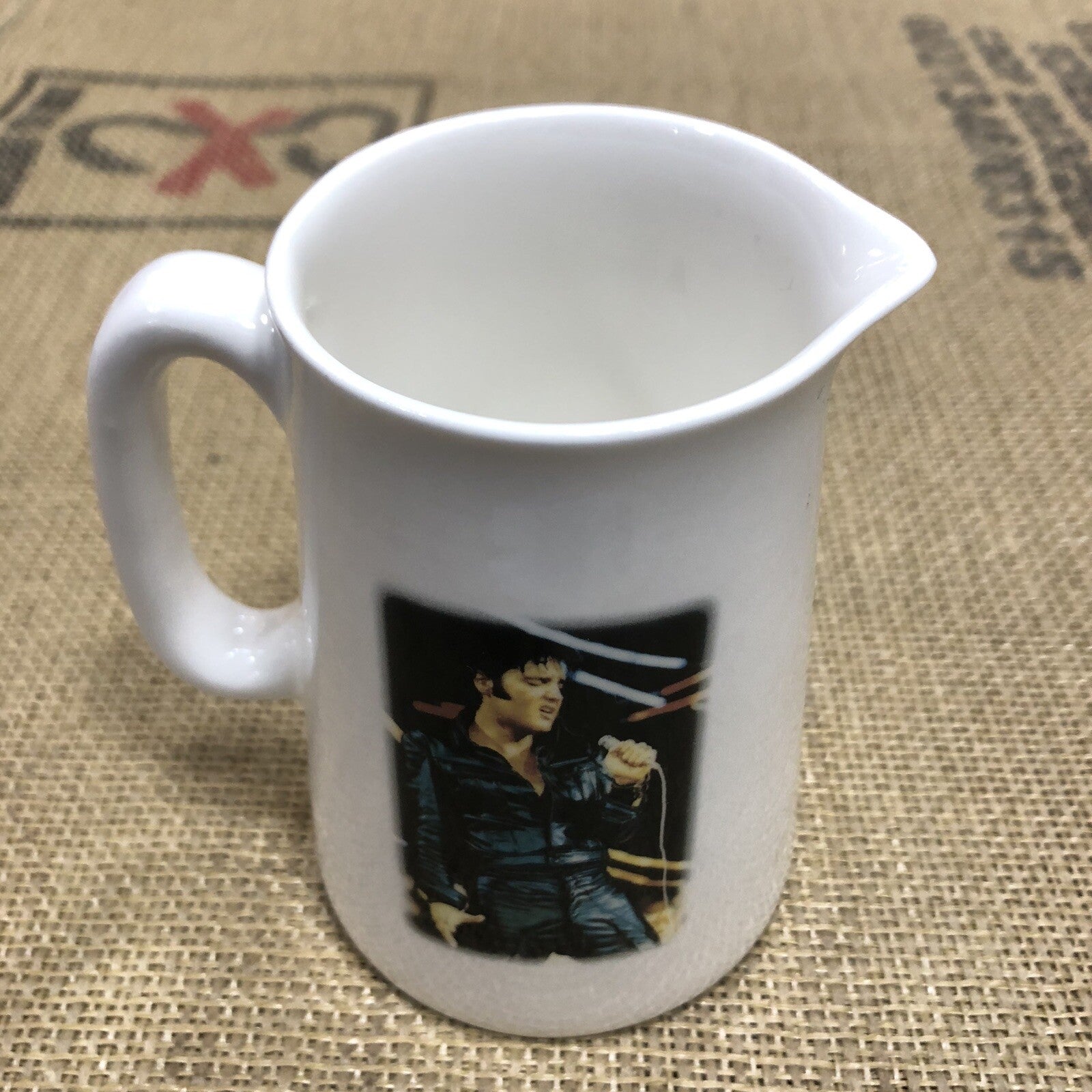 Elvis Memorabilia Irish Fine Bone China Milk Jug