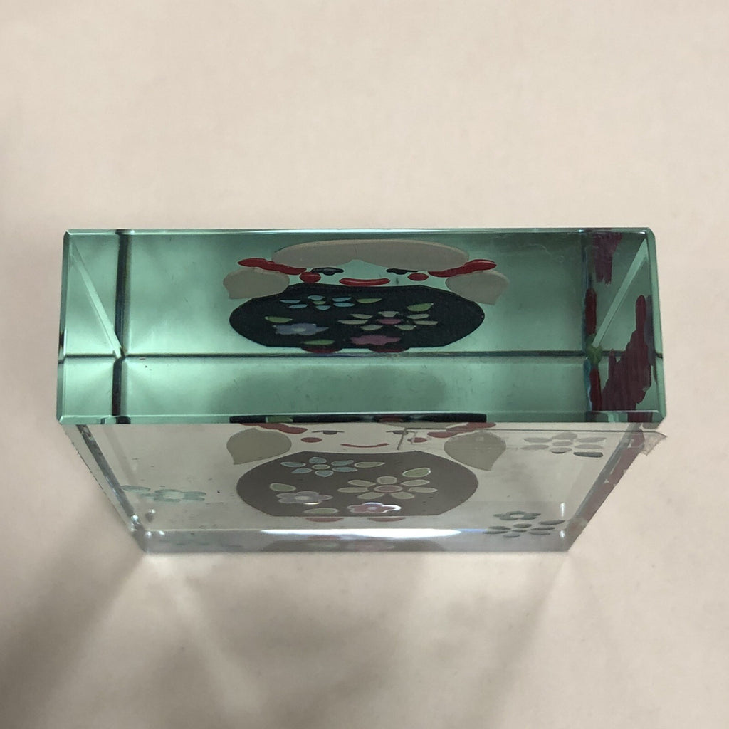 Spaceform Lovely Lady Glass Block Boxed Overseas Post Available