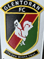 Glentoran Cast Iron Sign 