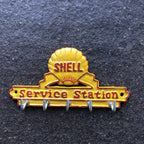 Shell Service Station Cast Iron Key Hook