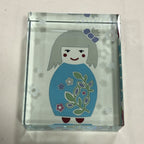 Spaceform Happy Lady Glass Block Overseas Post Available