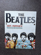 Beatles Cast Iron Sign