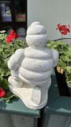 Michelin Man With Dog Cast Iron 