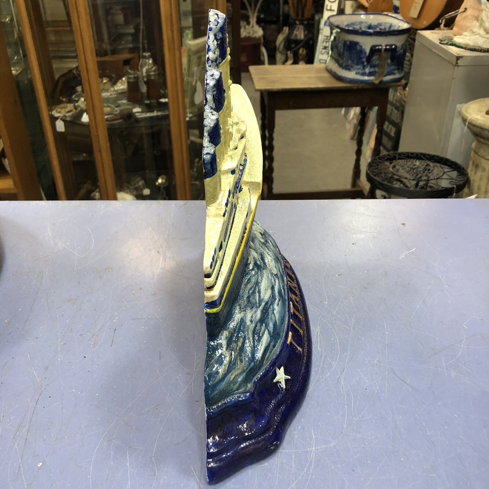 Titanic Cast Iron Doorstop