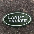 Landrover Cast Iron Sign