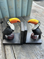 Guinness Toucan Cast Iron Bookends 