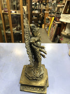 avalokiteshvara Brass Figure Stamped On Base