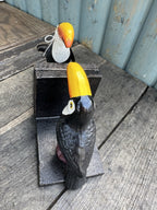 Guinness Toucan Cast Iron Bookends 