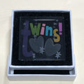 Spaceform Twins Miniature Glass Token