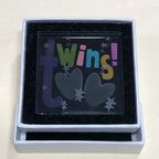 Spaceform Twins Miniature Glass Token