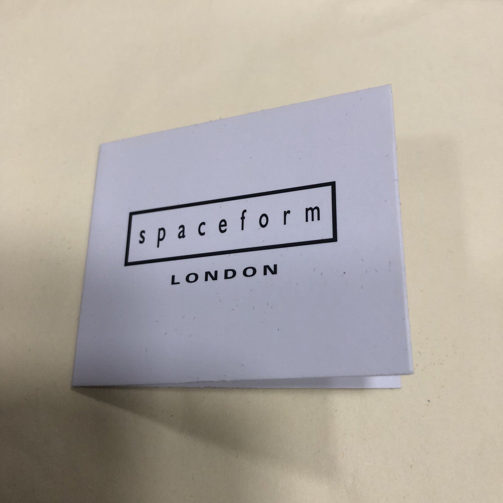 Spaceform Gemini Glass Block 3 Inches Square Boxed