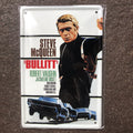 Steve McQueen Metal Sign 