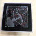 Spaceform Sagittarius Glass Block 3 Inches Square Boxed