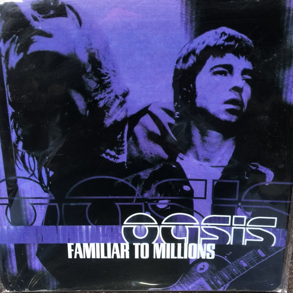 Oasis Metal Sign 