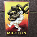 Michelin Man Metal Sign