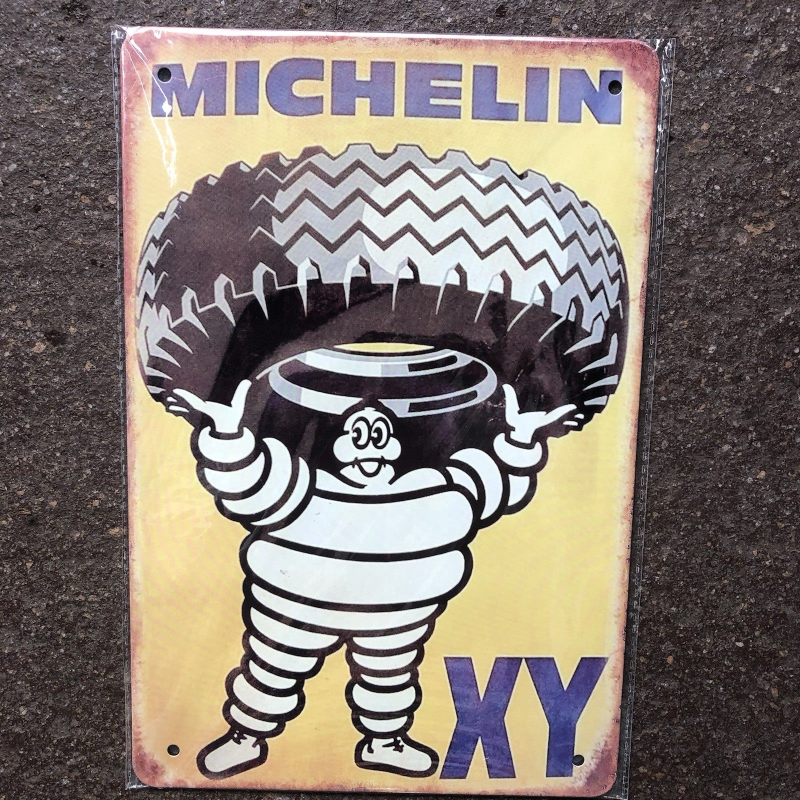 Michelin XY Tyres Metal Sign