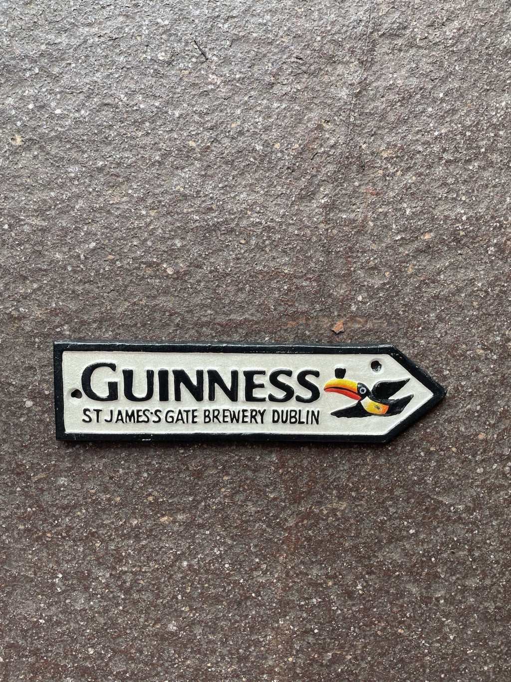 Guinness Cast Iron Sign 
