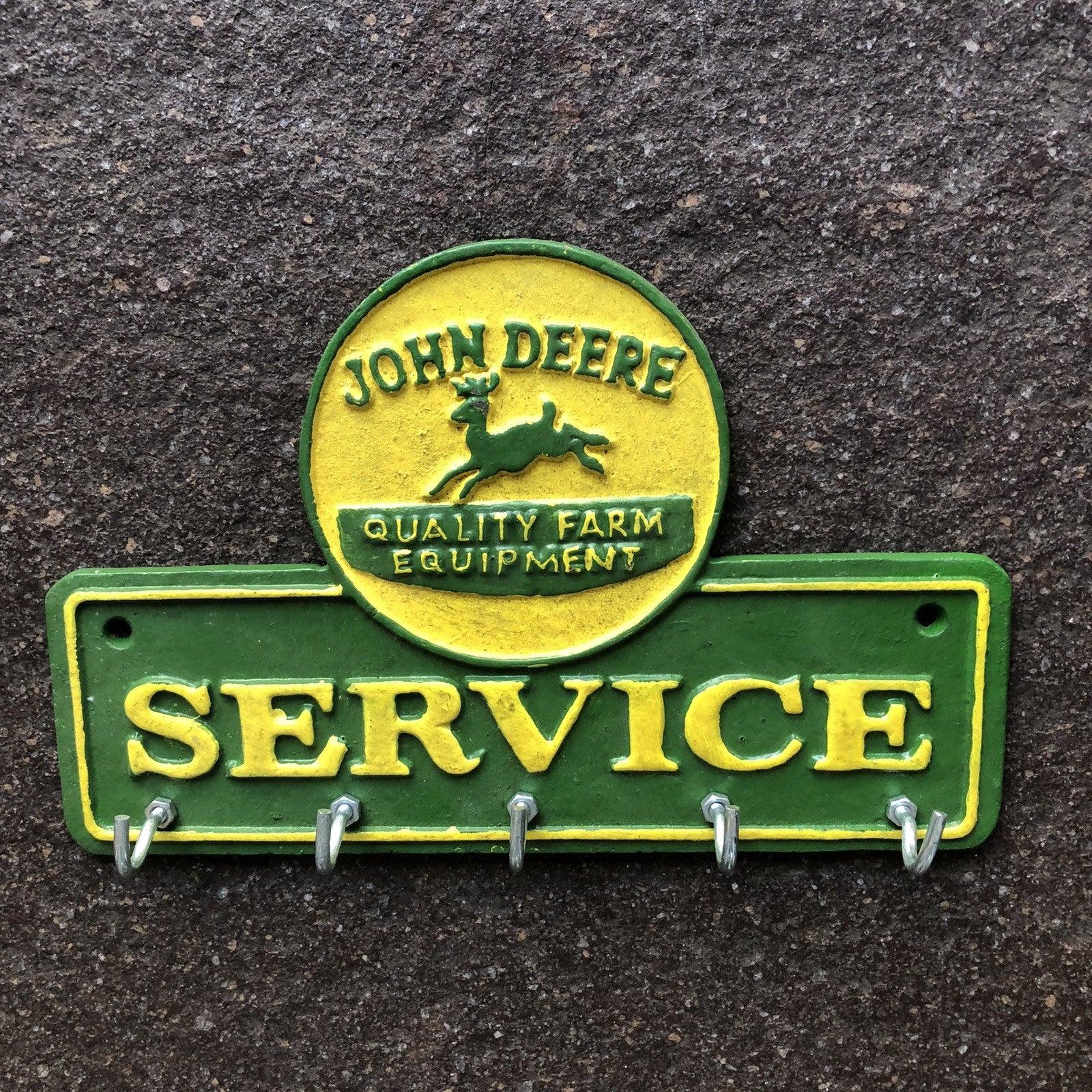 John Deere Service Key Rack Cast Iron 