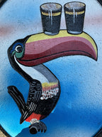 Guinness Toucan Cast Iron Sign