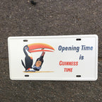 Opening Time Is Guinness Time Metal Sign