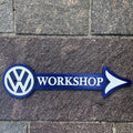 VW Workshop Cast Iron Sign 